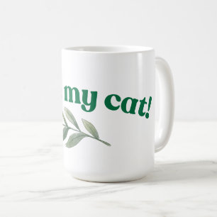 Caneca De Café Eu Amo Meu Gato