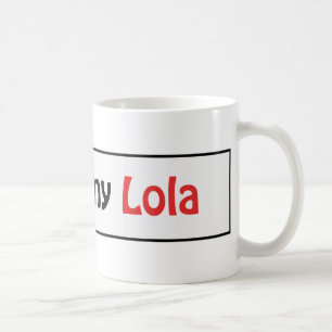 Caneca De Café Eu amo meu lola