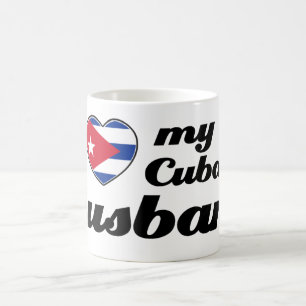 Caneca De Café Eu amo meu marido cubano