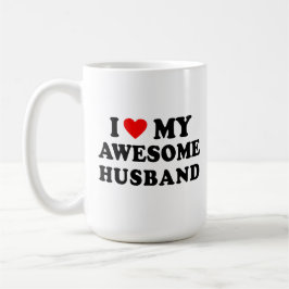 Caneca De Café Eu Amo Meu Marido Incrível