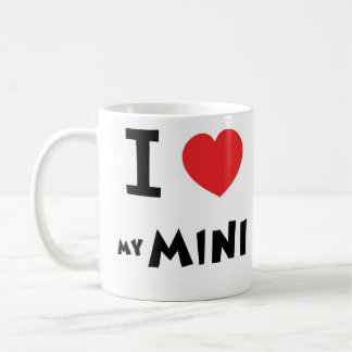 Caneca De Café Eu amo meu mini