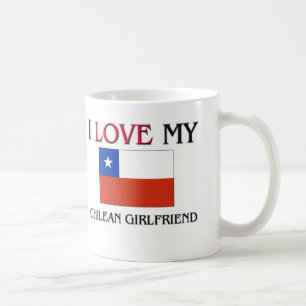 Caneca De Café Eu amo meu namorada chileno