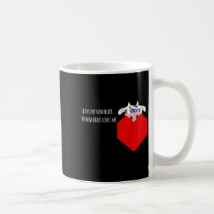 Caneca De Café Eu Amo Meu Novo Paciente de Coração com Válvula de