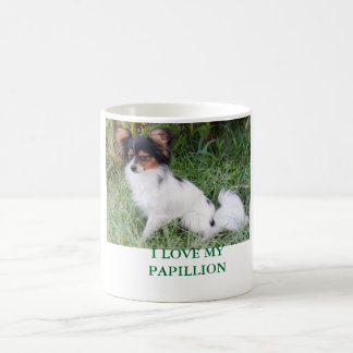 CANECA DE CAFÉ EU AMO MEU PAPILLION
