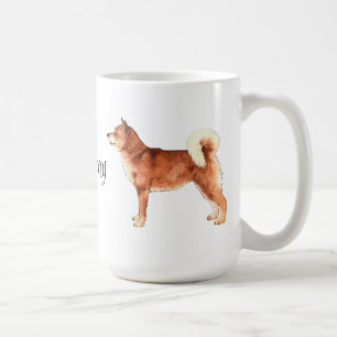Caneca De Café Eu amo meu Shiba Inu