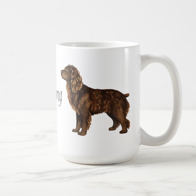 Caneca De Café Eu amo meu Spaniel de Boykin (Direita)