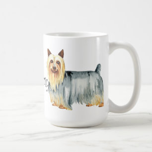 Caneca De Café Eu amo meu Terrier de seda