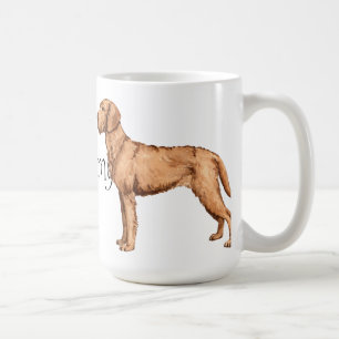 Caneca De Café Eu amo meu Vizsla Wirehaired