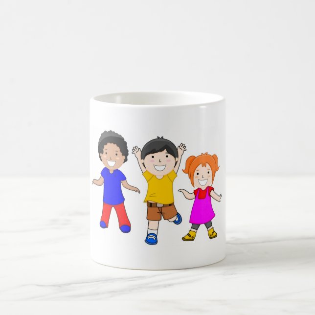 CANECA DE CAFÉ EU AMO MEUS AMIGOS (Centro)