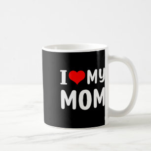 Caneca De Café Eu Amo Meus Dias de as mães Engraçados Para Mamãe
