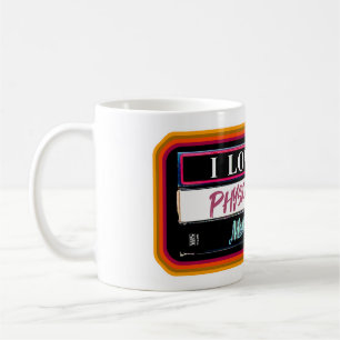 Caneca De Café Eu Amo Mídia Física Tempo de Hobby de Coleção Lega