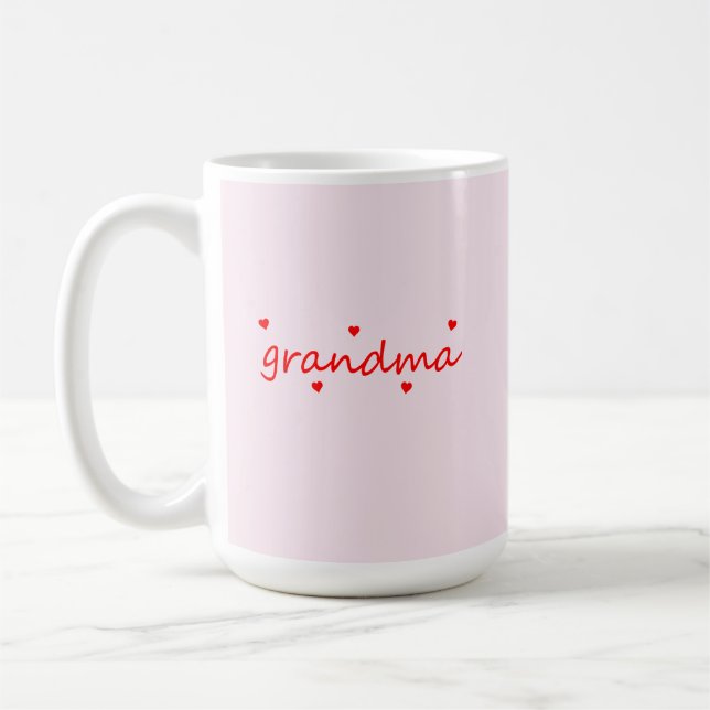 Caneca De Café Eu amo minha avó (Esquerda)