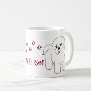 Caneca De Café Eu Amo Minha Festa Bichon!