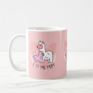 Caneca De Café Eu Amo Minha Mãe, Alpacas Mug