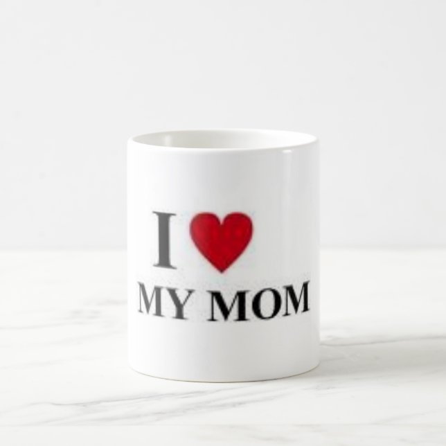 Caneca De Café Eu amo minha mamã (Centro)