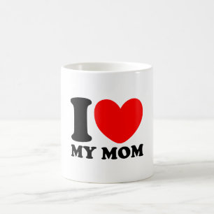 Caneca De Café Eu amo minha mamã