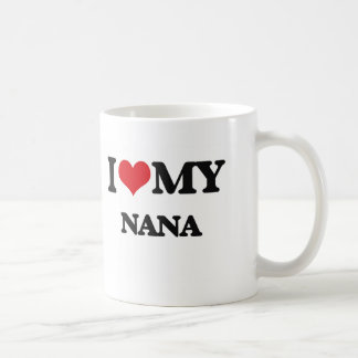 Caneca De Café Eu amo minha Nana