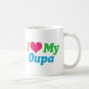 Caneca De Café Eu Amo Minha Oupa