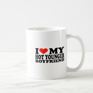 Caneca De Café Eu Amo Minhas Citações Engraçadas De Namorado Mais