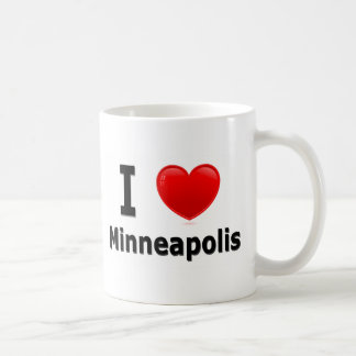 Caneca De Café Eu amo Minneapolis