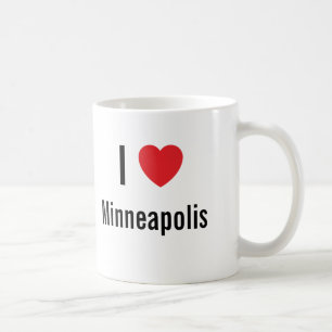 Caneca De Café Eu amo Minneapolis
