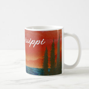 Caneca De Café Eu amo Mississippi
