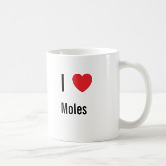 Caneca De Café Eu amo Moles