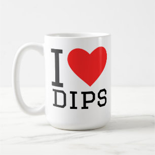 Caneca De Café Eu amo molhos