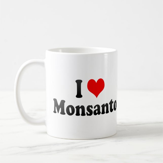 Caneca De Café Eu amo Monsanto, Portugal (Esquerda)