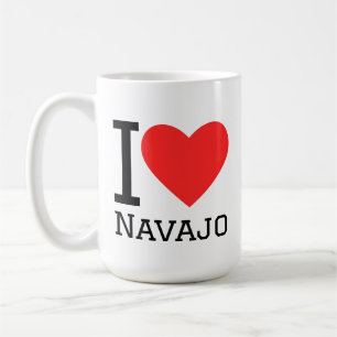 Caneca De Café Eu amo navajo