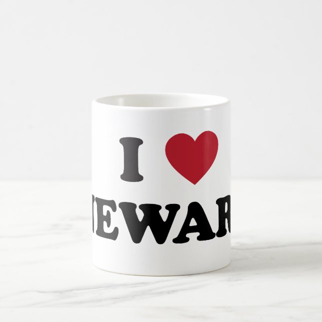 Caneca De Café Eu amo Newark New-jersey (Centro)