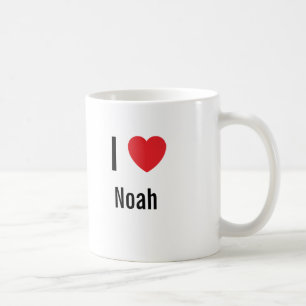 Caneca De Café Eu amo Noah