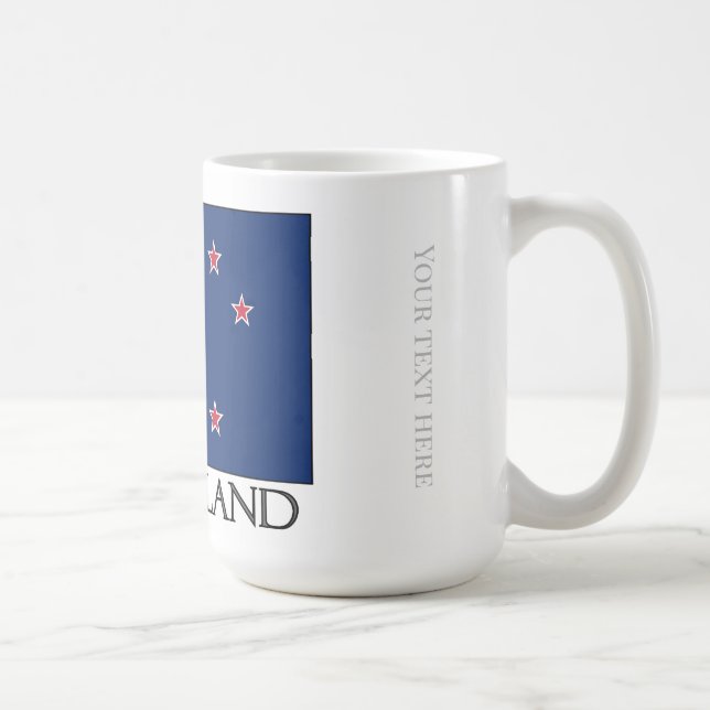 Caneca De Café Eu Amo NZ Mug (Direita)