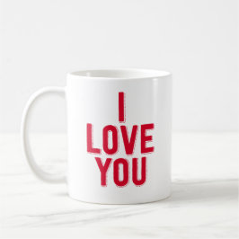 Caneca De Café Eu amo-o