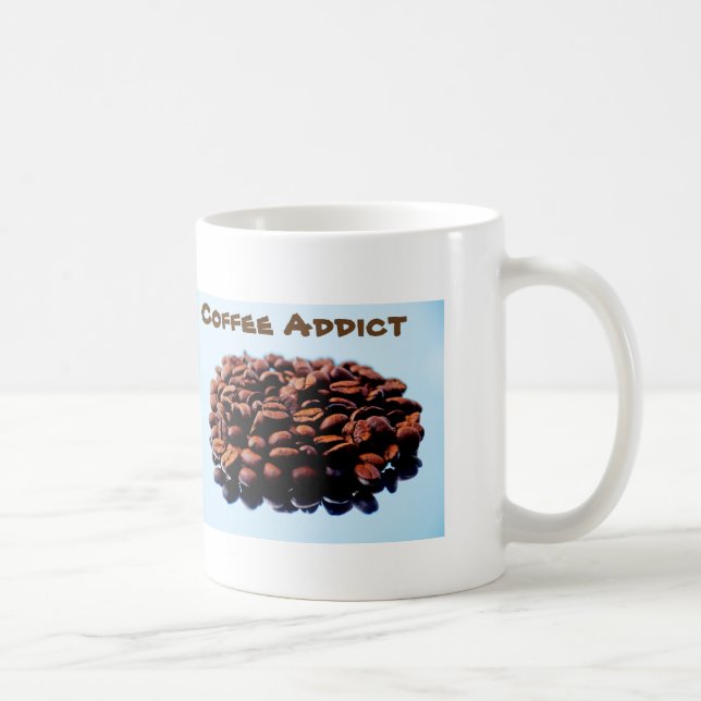 Caneca De Café Eu amo o aroma do café (Direita)