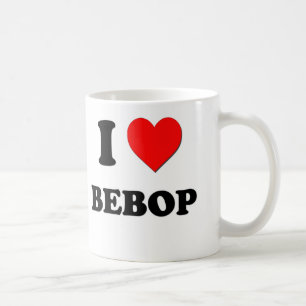 Caneca De Café Eu amo o Bebop