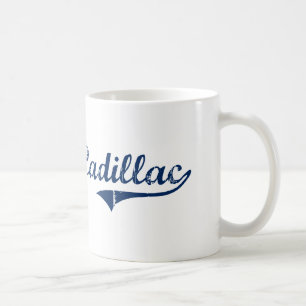 Caneca De Café Eu amo o cadillac Michigan