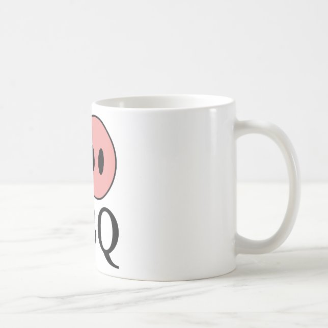 Caneca De Café Eu amo o CHURRASCO (Direita)