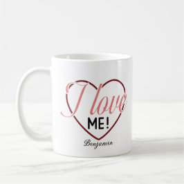 Caneca De Café Eu amo o Dia Anti-San-Valentim