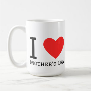 Caneca De Café Eu amo o Dia das Mães