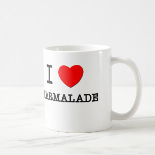 Caneca De Café Eu amo o doce de fruta