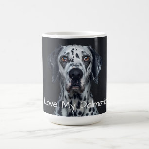 Caneca De Café Eu amo o meu Dalmaciano