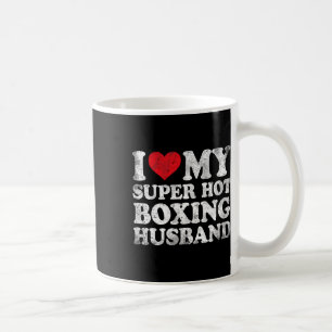 Caneca De Café Eu Amo O Meu Dia de os namorados De Marido De Boxi