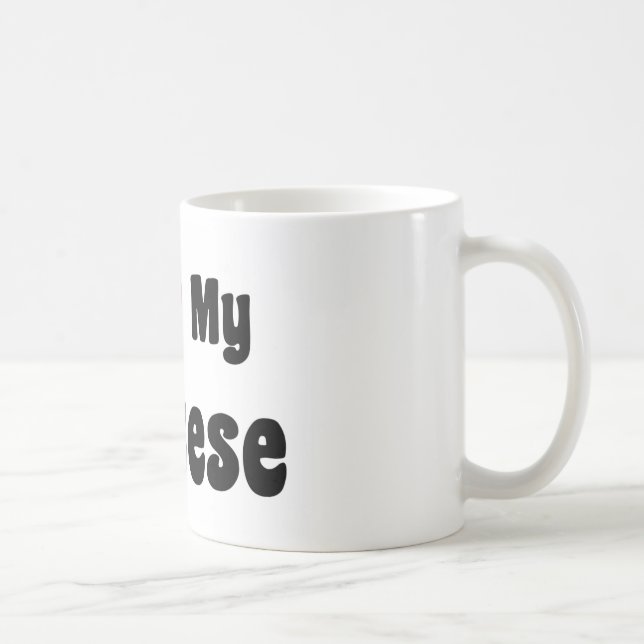 Caneca De Café Eu Amo O Meu Maltês (Direita)