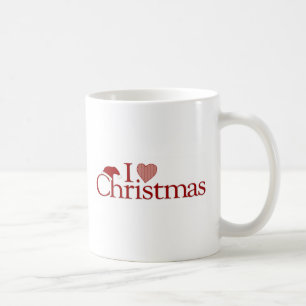 Caneca De Café Eu amo o Natal