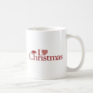 Caneca De Café Eu amo o Natal
