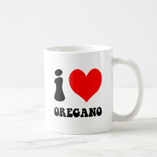 Caneca De Café eu amo o oregano