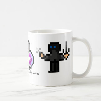 Caneca De Café Eu amo o papel que joga jogos