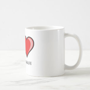 Caneca De Café Eu amo o savana