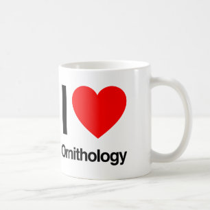 Caneca De Café eu amo ornitologia